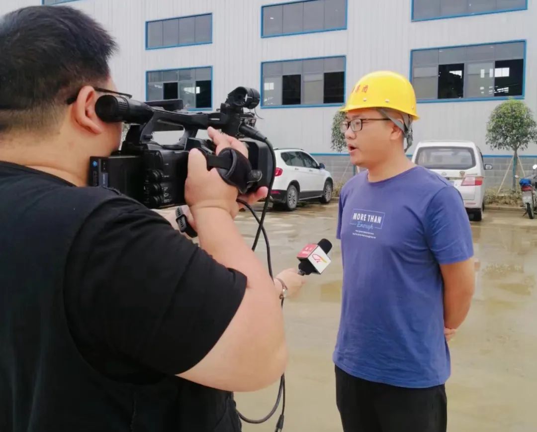 《干在实处城管行》栏目摄制组走进广源集团